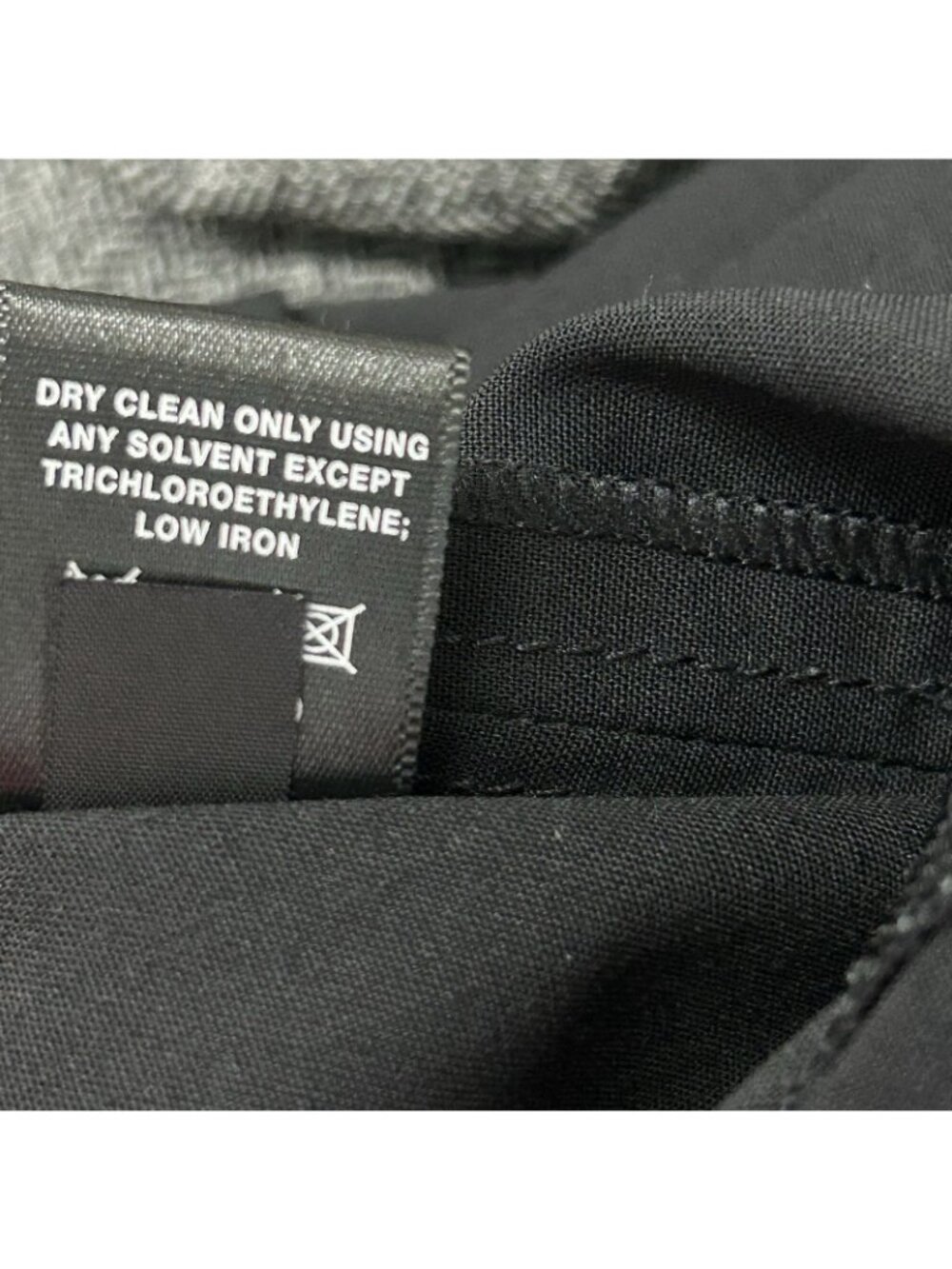 LAFAYETTE 148 NY 'Menswear' Virgin Wool Dress Pants Trousers Women’s 12 Black - Picture 10 of 16